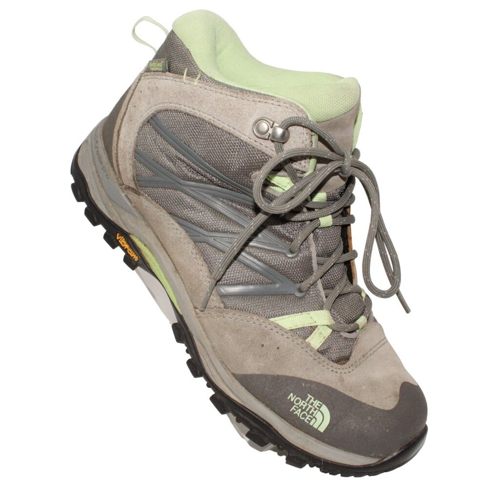 The North Face Womens Sz US 9 EU 40 Storm II Mid Waterproof Hiking Boots Gray
